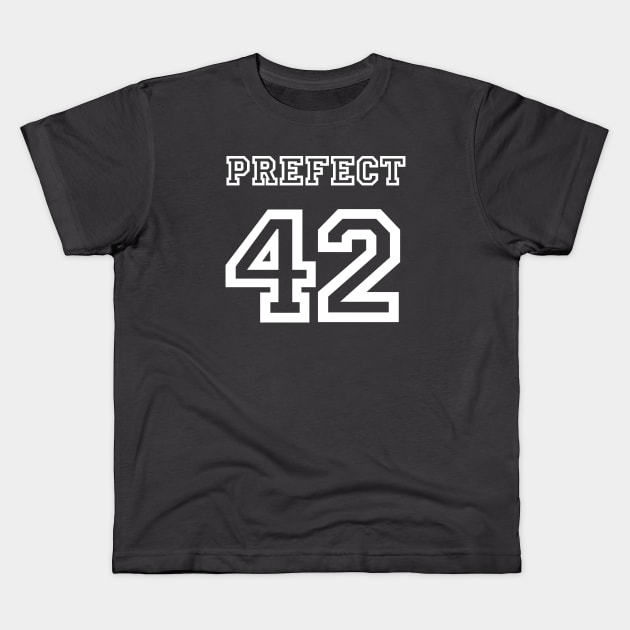 Number 42 - Prefect Kids T-Shirt by One Stop Sports